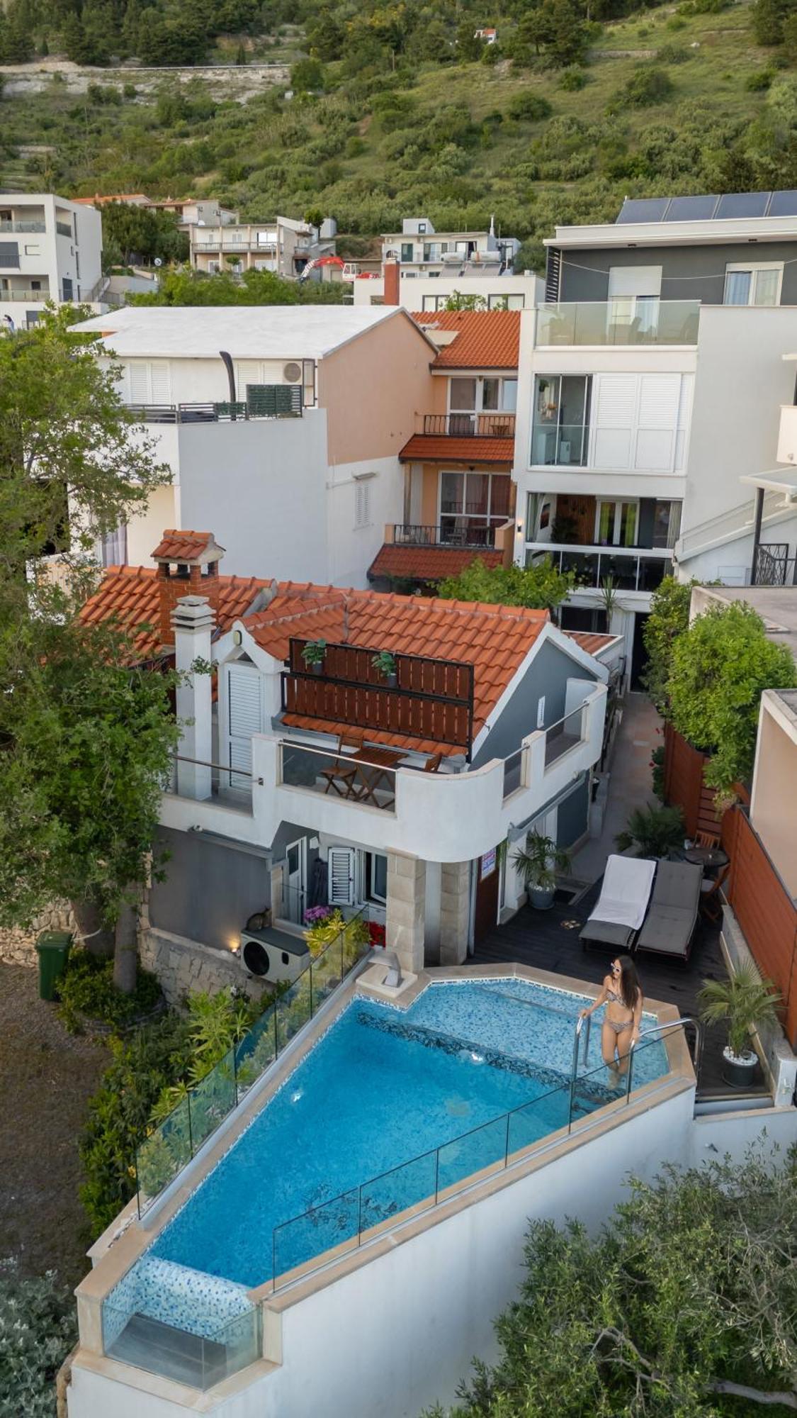 Apartments Villa Tomas Brela Eksteriør billede